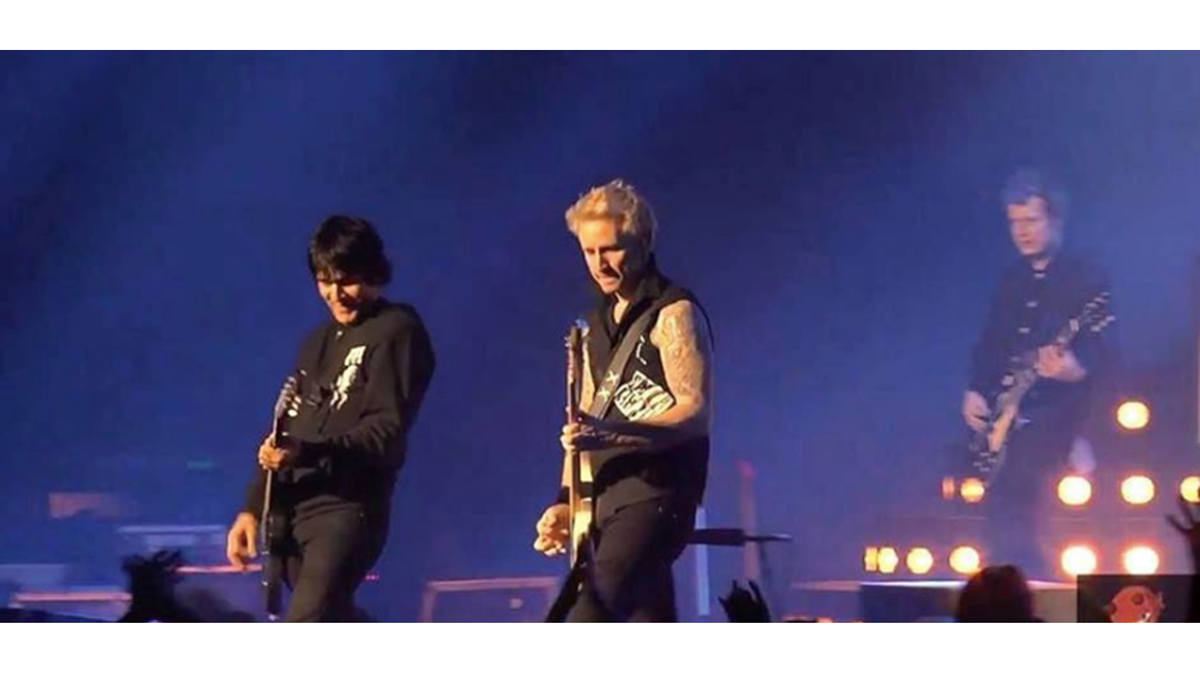 Article heading image for Eagles Of Death Metal Guitarist Joins Green Day In Paris