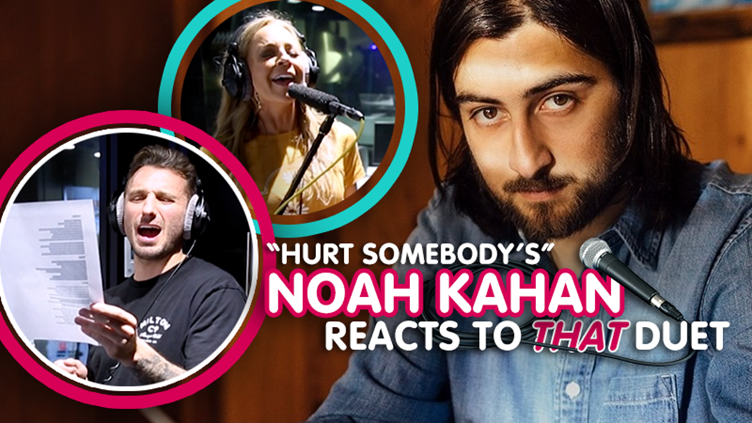 Article heading image for "Hurt Somebody's" Noah Kahan Reacts To THAT Duet!
