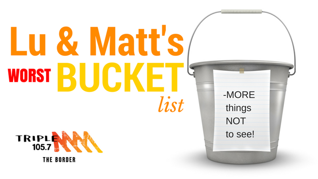 Article heading image for Lu's Top 5 WORST Bucket List ideas