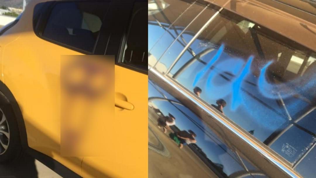Article heading image for Shoppers Return To Graffitied Cars In Willows Car Park 