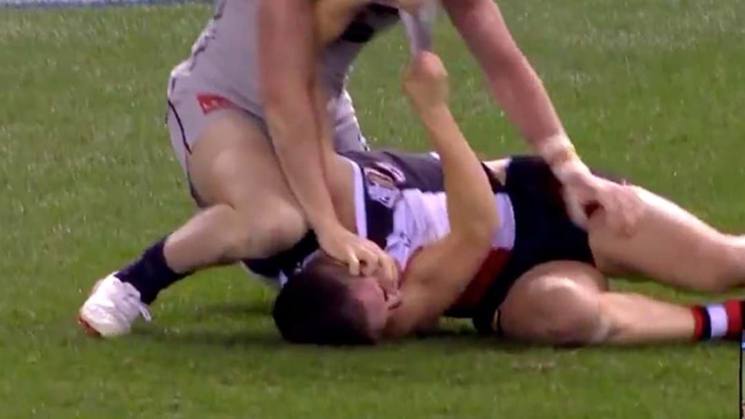 Article heading image for Could Jed Lamb Be In Match Review Strife For Eye-Gouging?