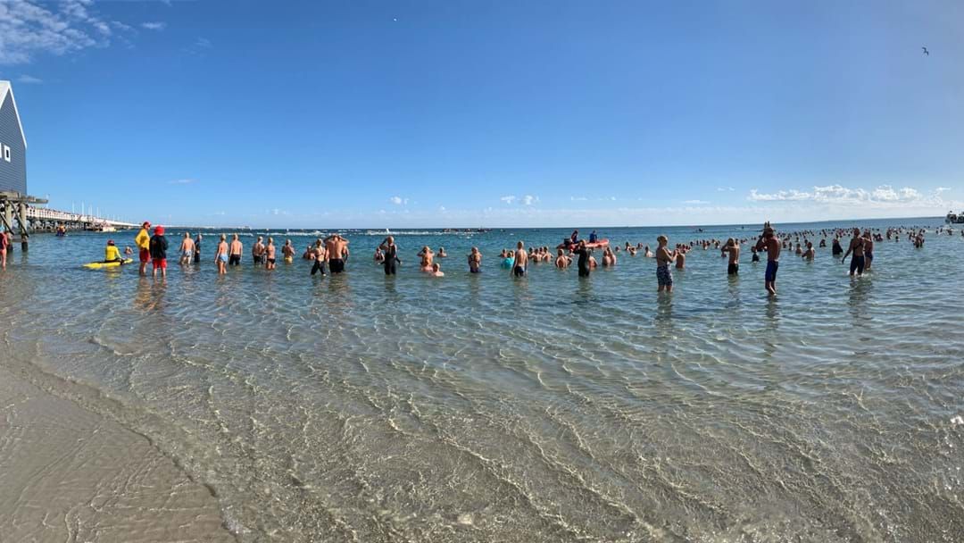 Article heading image for Times Tumble At Busselton Jetty Swim