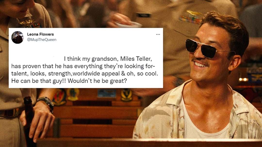 Article heading image for Miles Teller's Grandma Is Trying To Help Him Score His Next Big Gig