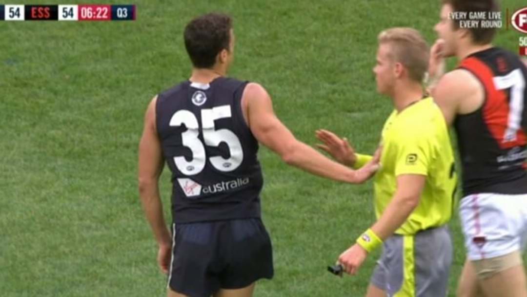 Article heading image for Damo, Joey At Odds Over Umpire Contact