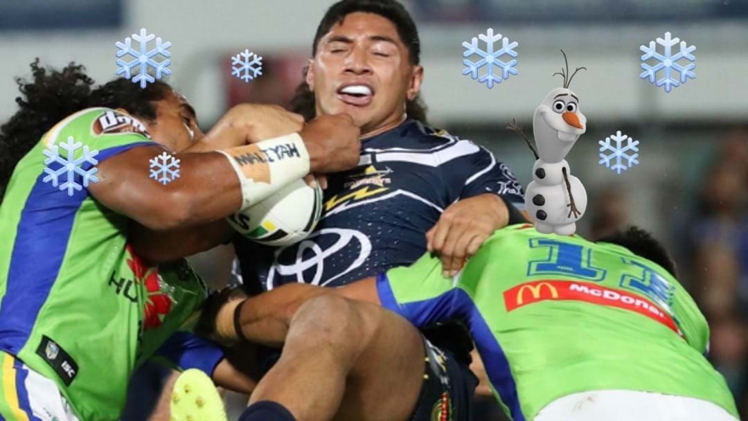 Article heading image for Cowboys Prep For Chilly 5 Degree Conditions Against Canberra