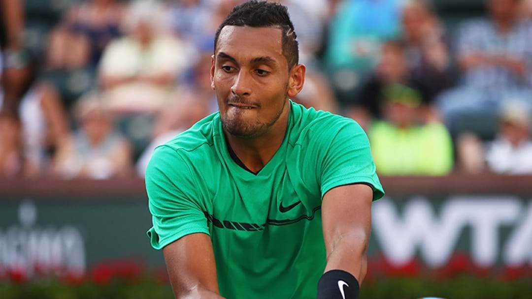 Article heading image for Nick Kyrgios Forced Out Of Clash With Roger Federer