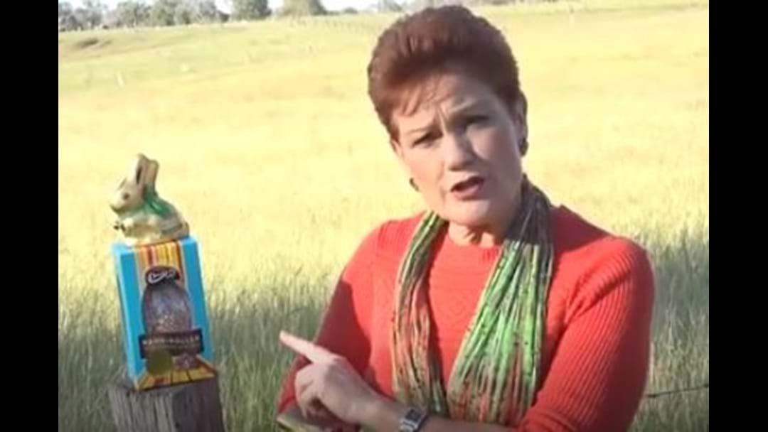 Article heading image for Pauline Hanson Wants You To Boycott Cadbury This Easter