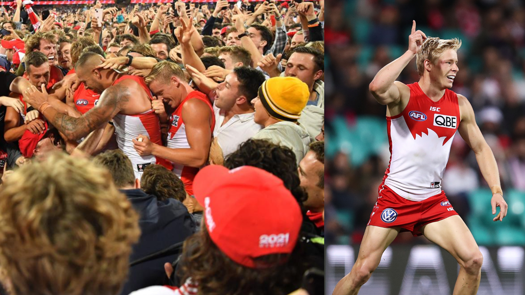 Article heading image for Should There Have Been A Gentlemen's Agreement? Isaac Heeney Joins Dead Set Legends
