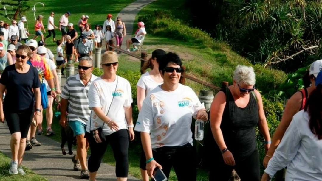 Article heading image for Melanoma March Returns To Coolangatta This Sunday!