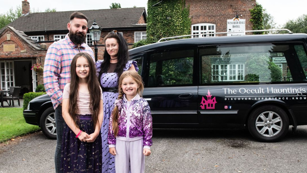 Article heading image for Cliffo & Gabi Chat To The Real Life Addams Family Who Drive Around In A Hearse!