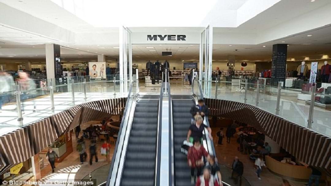 Article heading image for Myers on the fall... is a department store revolution immanent? 