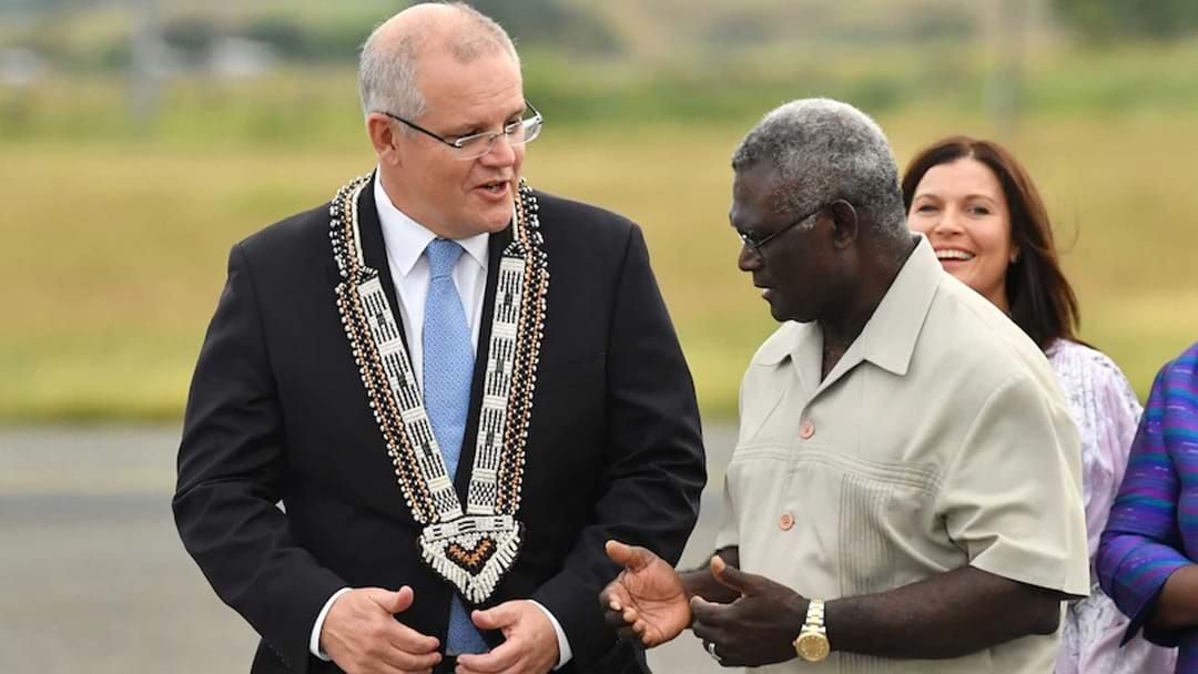 Article heading image for Solomon Islands Prime Minister Blasts Australian Government Over AUKUS Deal