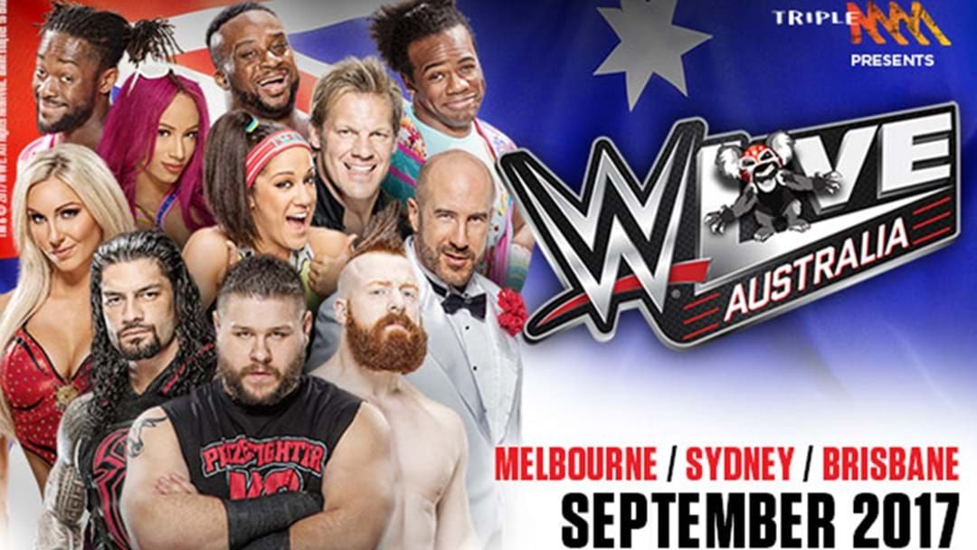 Article heading image for Finally... Triple M Is Bringing The WWE Back To Australia