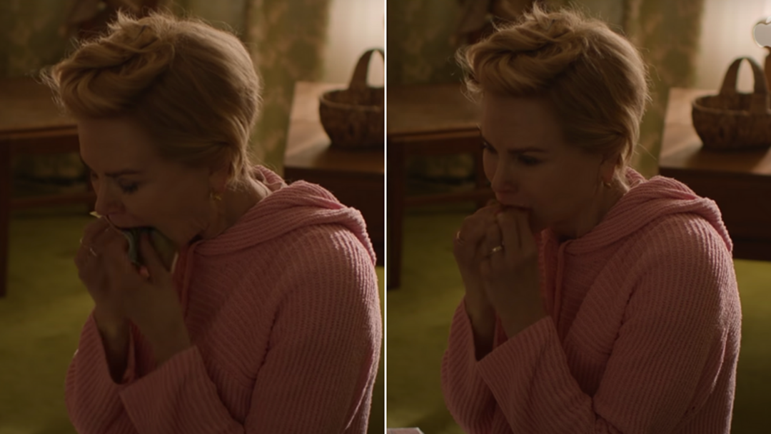 Nicole Kidman Eats PHOTOS In Trailer For New Series 'Roar' | Hit Network