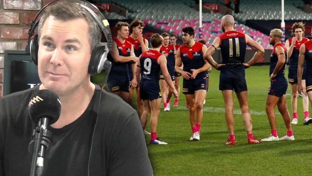 Article heading image for Wayne Carey Puts The Melbourne Players On Notice 