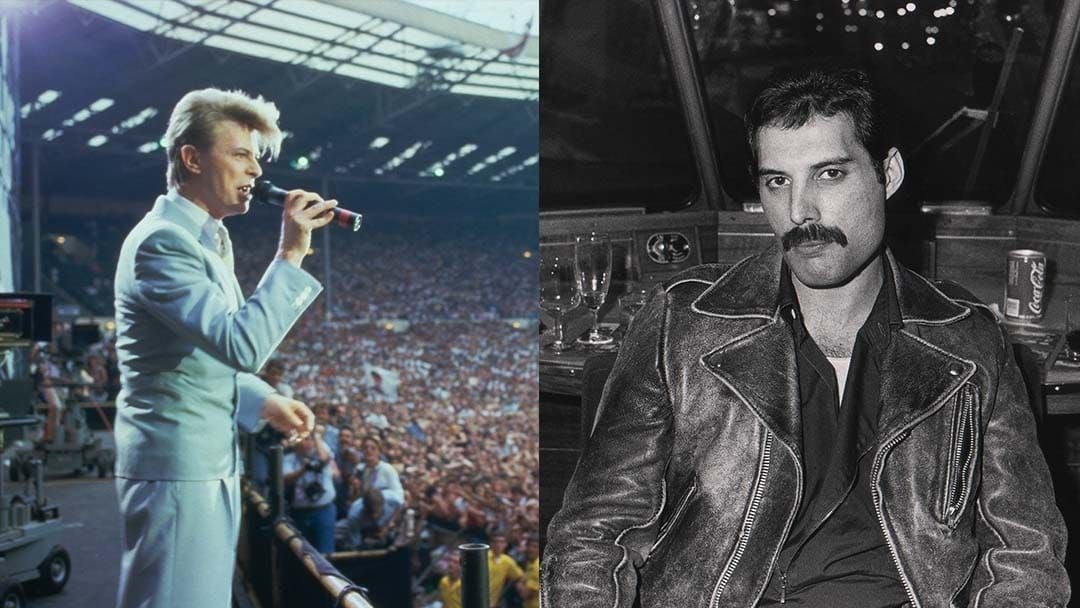 Article heading image for Freddie Mercury & David Bowie Clashed So Hard Under Pressure Almost Didn't Happen
