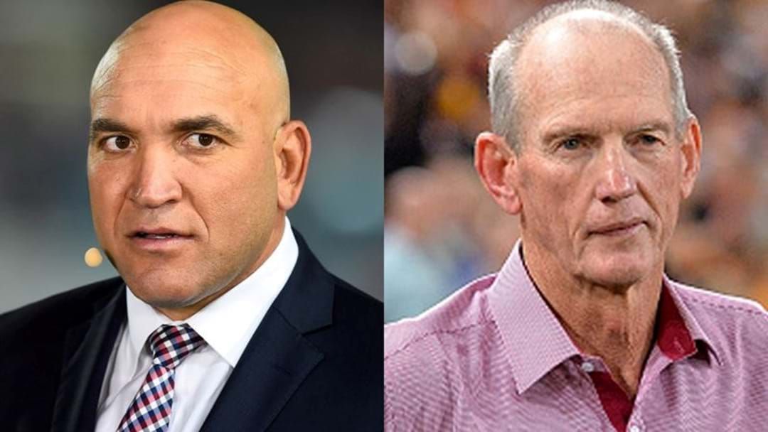 Article heading image for Gordie Tallis Goes Into Bat For Wayne Bennett But Then Whacks His Attitude