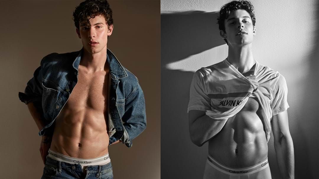 Article heading image for Shawn Mendes Has Appeared As The New Calvin Klein Hottie And We're Suddenly Parched