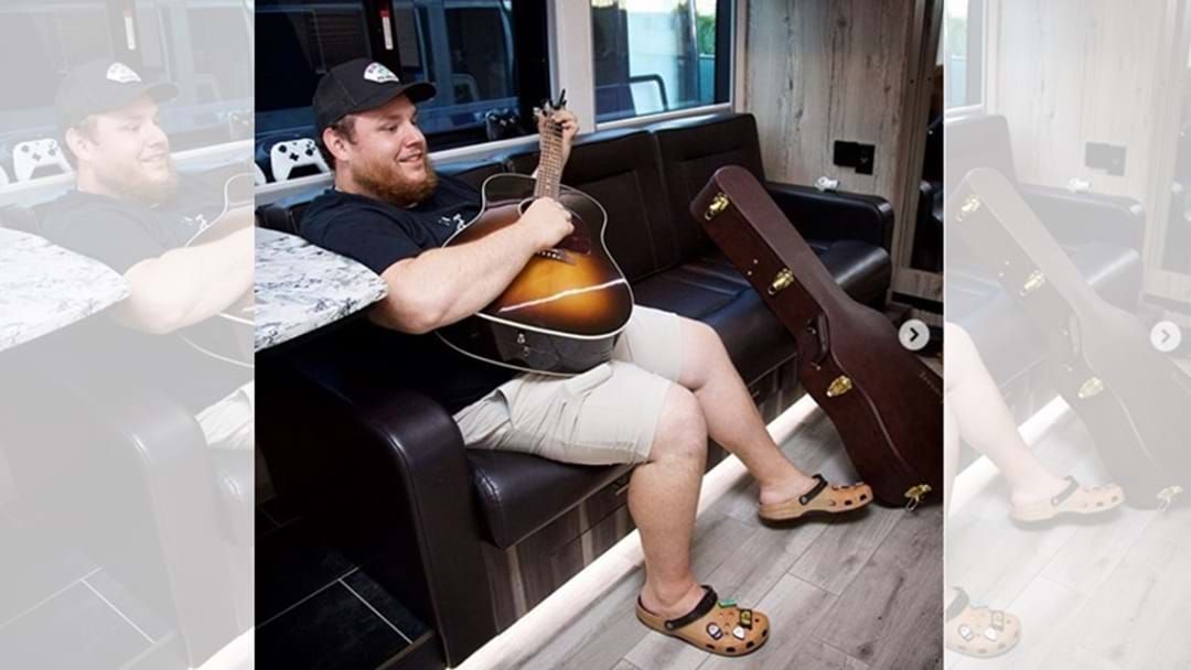 Article heading image for Luke Combs Teams Up with Crocs for Signature Shoe