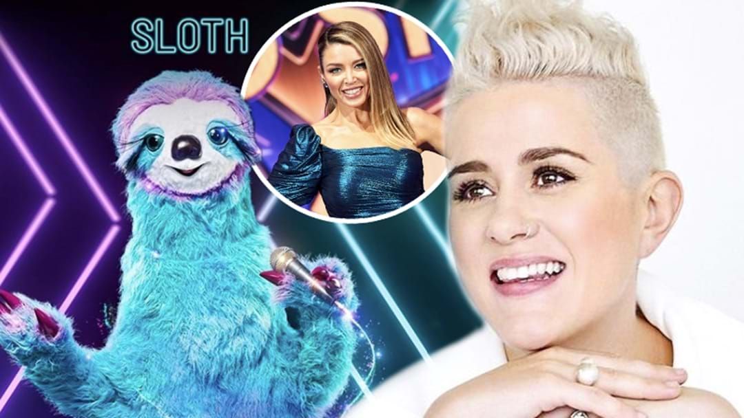 Article heading image for The Masked Singer: Katie Noonan Reveals She Sat Next To Judge Dannii Minogue On The Plane To The Show! 
