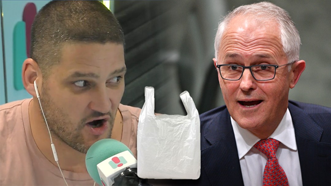 Article heading image for Brendan Fevola Asks Prime Minister Malcolm Turnbull To Bring Back Plastic Bags