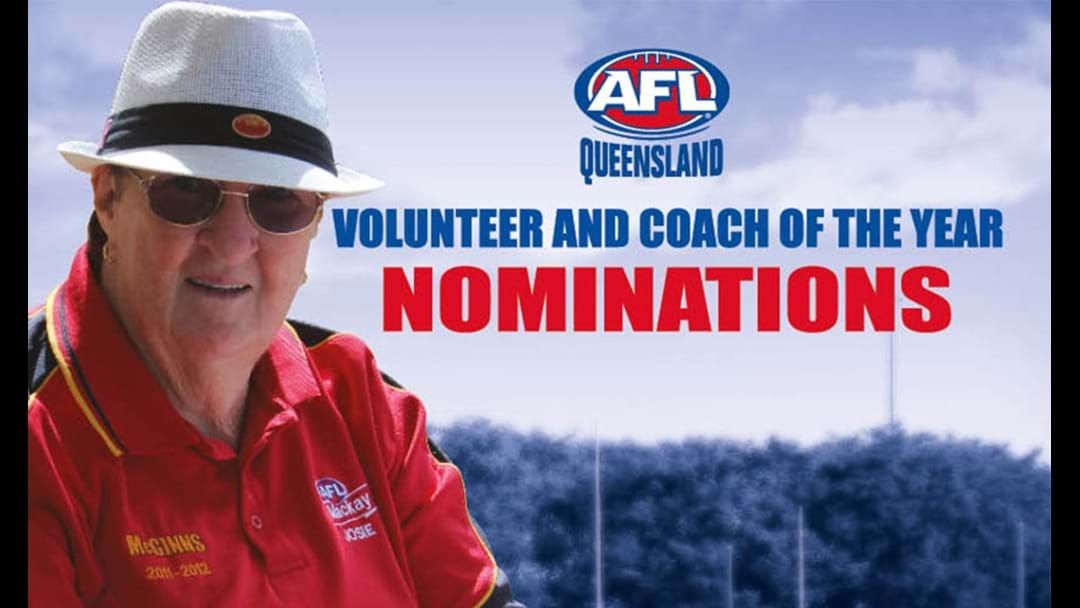 Article heading image for The 2017 AFL Queensland Volunteer and Coach Awards