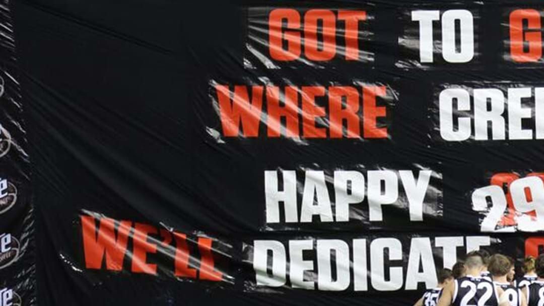 Article heading image for St Kilda's Banner Was All Lined Up For Gary Ablett's 300th Game