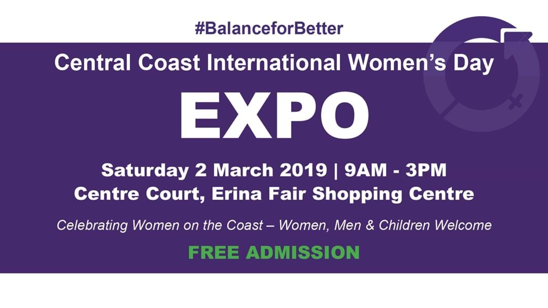 Article heading image for Central Coast International Womens Day Expo!