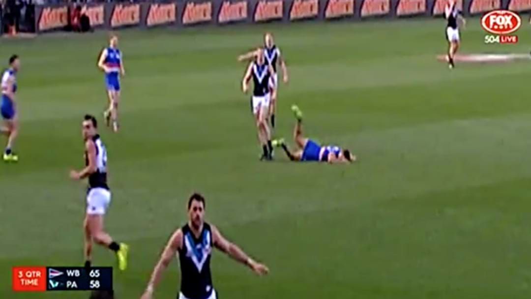 Article heading image for Tom Jonas Set To Face MRP Scrutiny For Off The Ball Hit