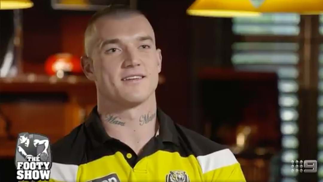 Article heading image for The Footy Show Lands Massive Dustin Martin Exclusive