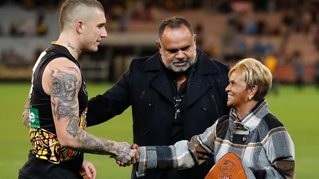 Article heading image for Eddie Questions The Voting For Dustin Martin's Dreamtime Medal