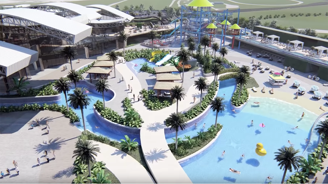 Article heading image for Melbourne Could Get A $100million Water Park w/ An Aquarium & Video Controlled Ski-Slide