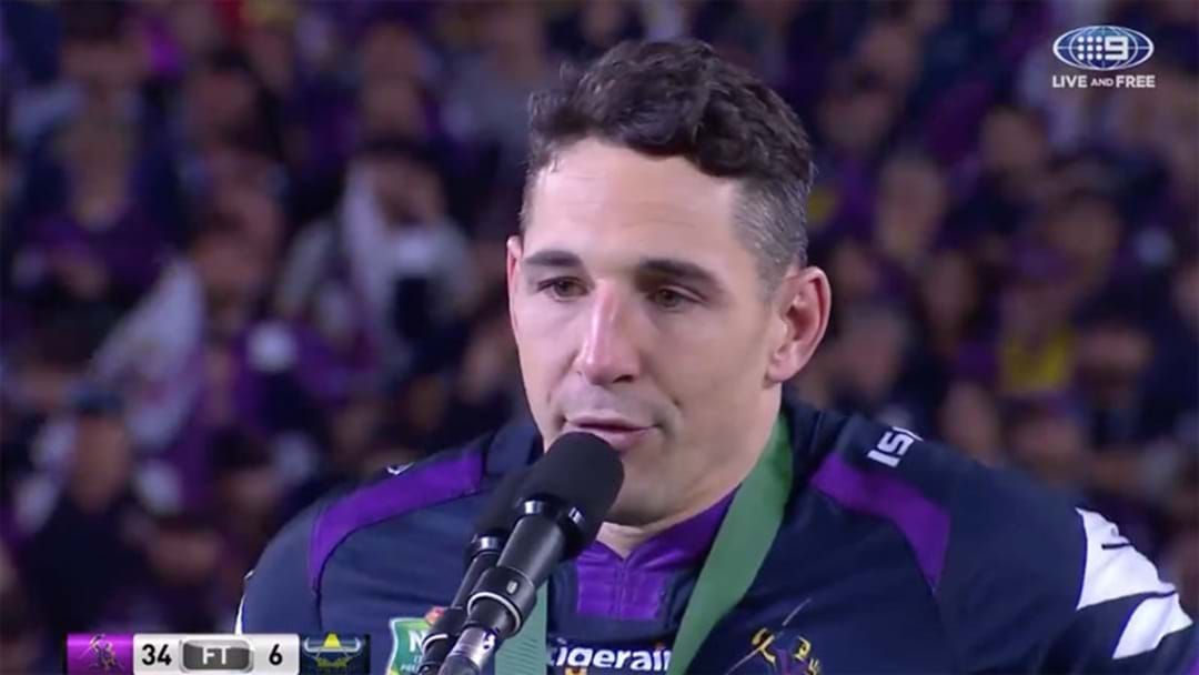 Article heading image for Billy Slater Caps Off Incredible Comeback With Clive Churchill Medal 
