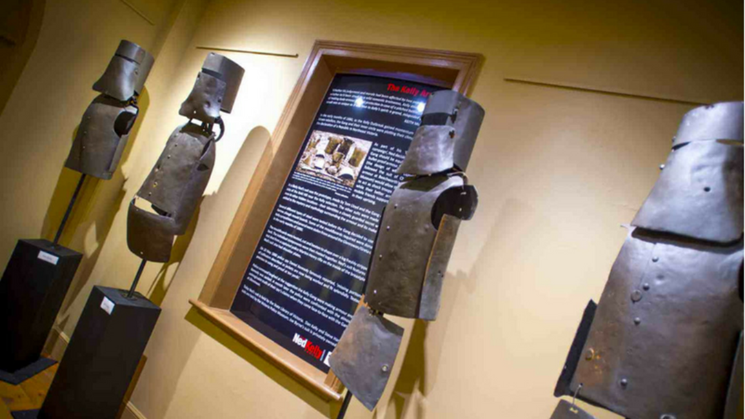 Article heading image for The Ned Kelly Vault in Beechworth has had 80,000 visitors since opening in 2014