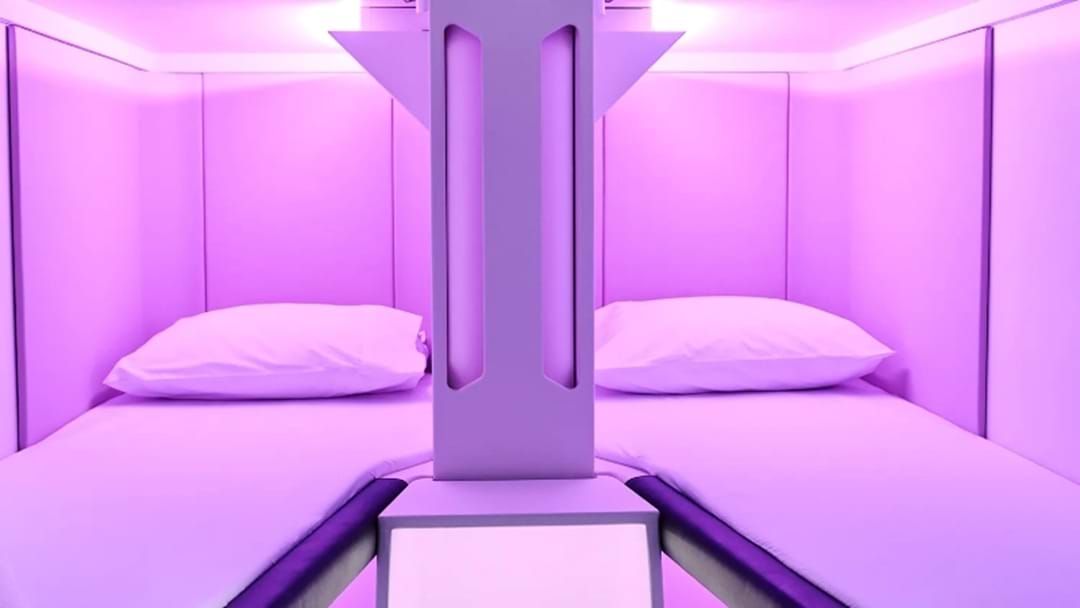 Article heading image for Air New Zealand Unveils World First Economy Class Luxury Sleep Pods 