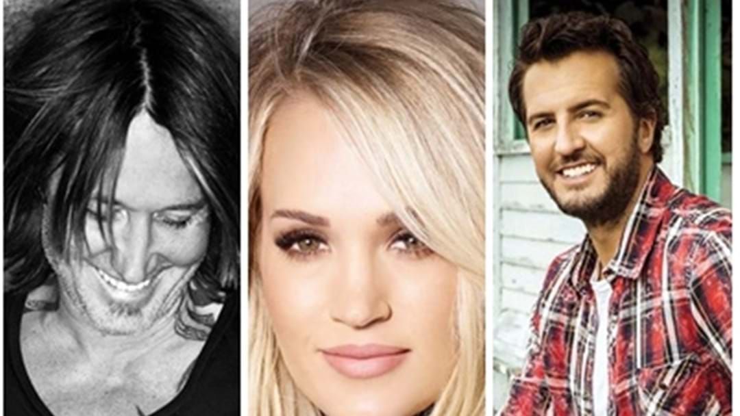 Article heading image for Keith Urban, Carrie Underwood and Luke Bryan: Nominated for People's Choice Awards