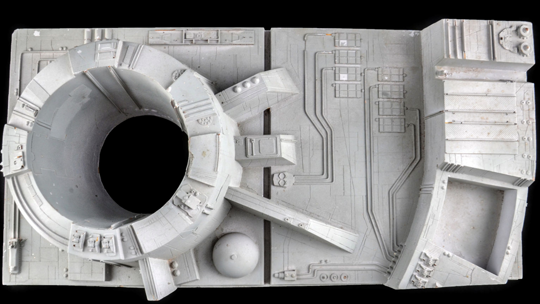 Article heading image for An Incredibly Rare Chunk Of The Death Star From "Star Wars Episode IV" Is Being Auctioned Off Right Now