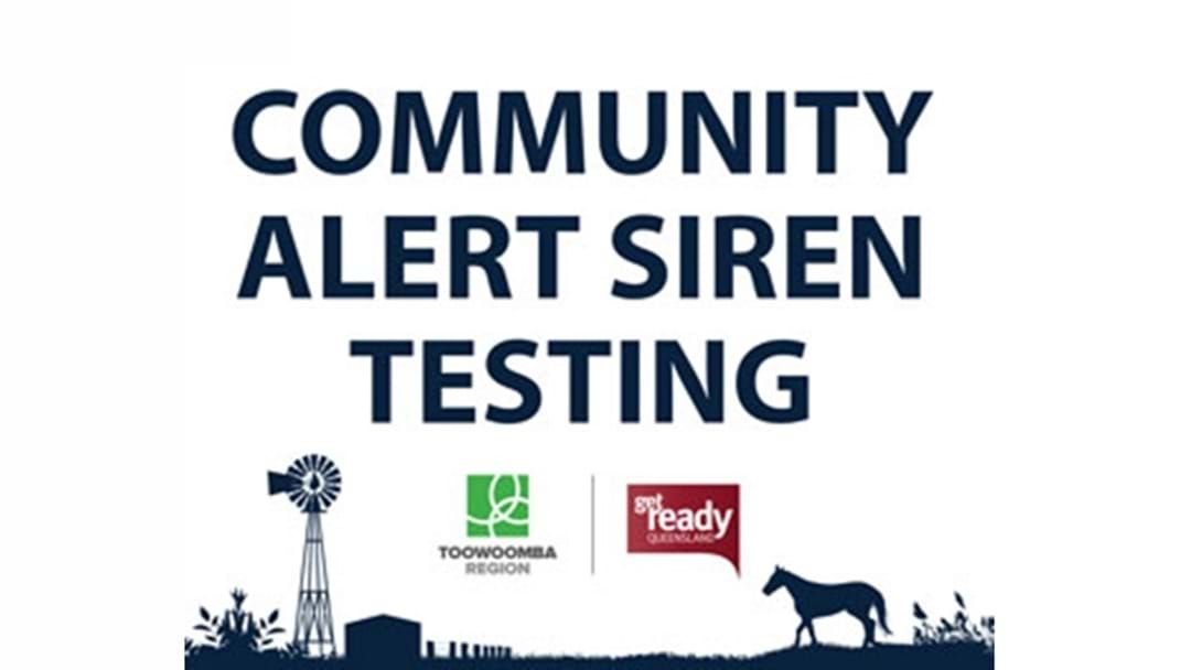 Article heading image for Oakey Tests Community Alert Siren