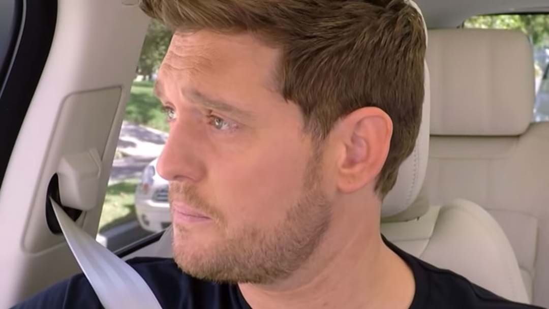 Article heading image for Michael Buble's Emotional Carpool Karaoke Tugs At Every Heart String You Have