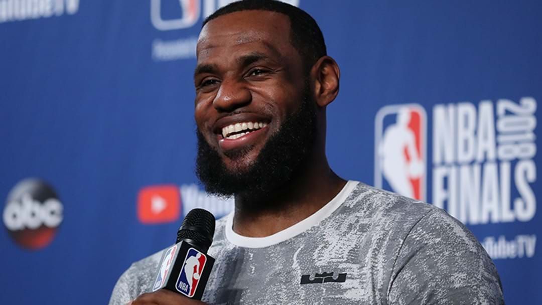 Article heading image for LeBron James Officially Joins The Los Angeles Lakers