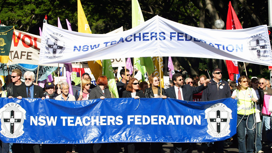 Article heading image for Union Secretary Len McLusky Makes Demands For Teachers On Strike