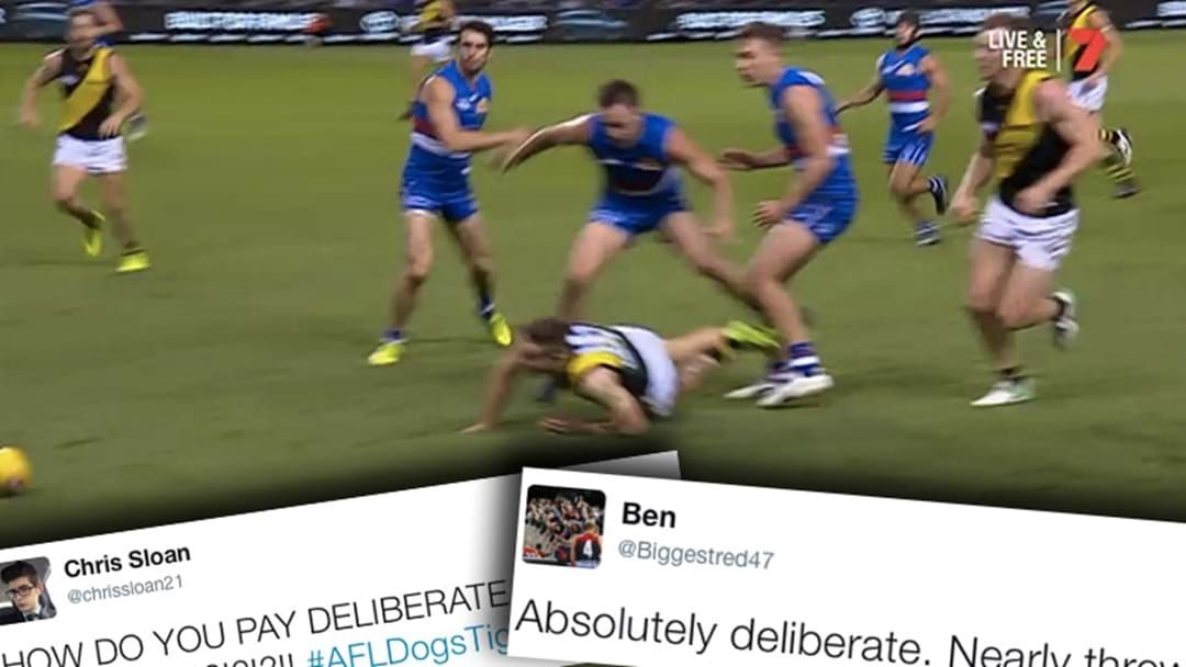 Article heading image for Fans React To Contentious Deliberate Call