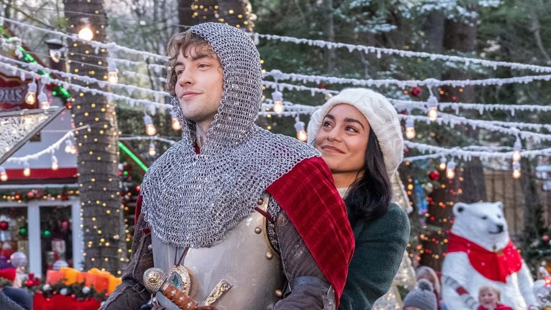 Article heading image for Your First Look At Vanessa Hudgens' Netflix Christmas Rom-Com