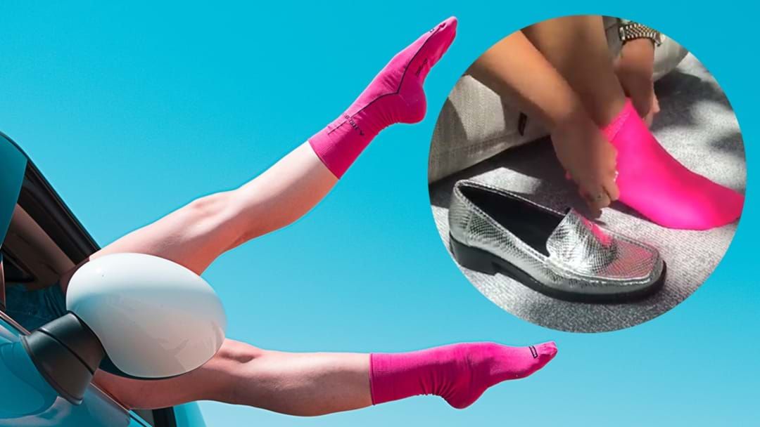 People Can't Believe This Hack To Turn Normal Socks Into Invisible Socks