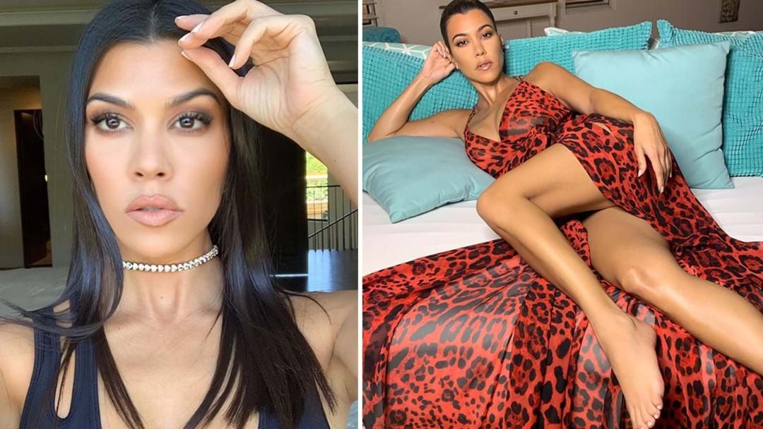 Article heading image for Kourtney Kardashian Applauded On Instagram For Showing Off Her Stretch Marks