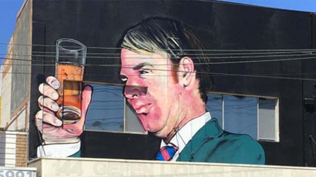 Article heading image for Melbourne's Warnie Mural Forced To Get A Makeover