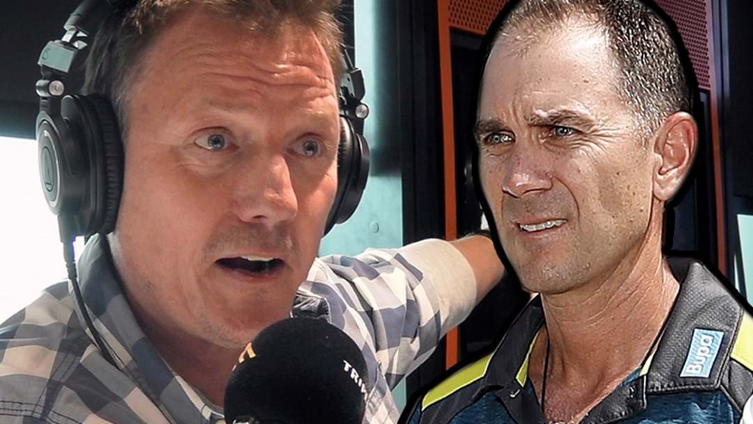 Article heading image for James Brayshaw Reveals The One Time Justin Langer Was Terrified Of Something