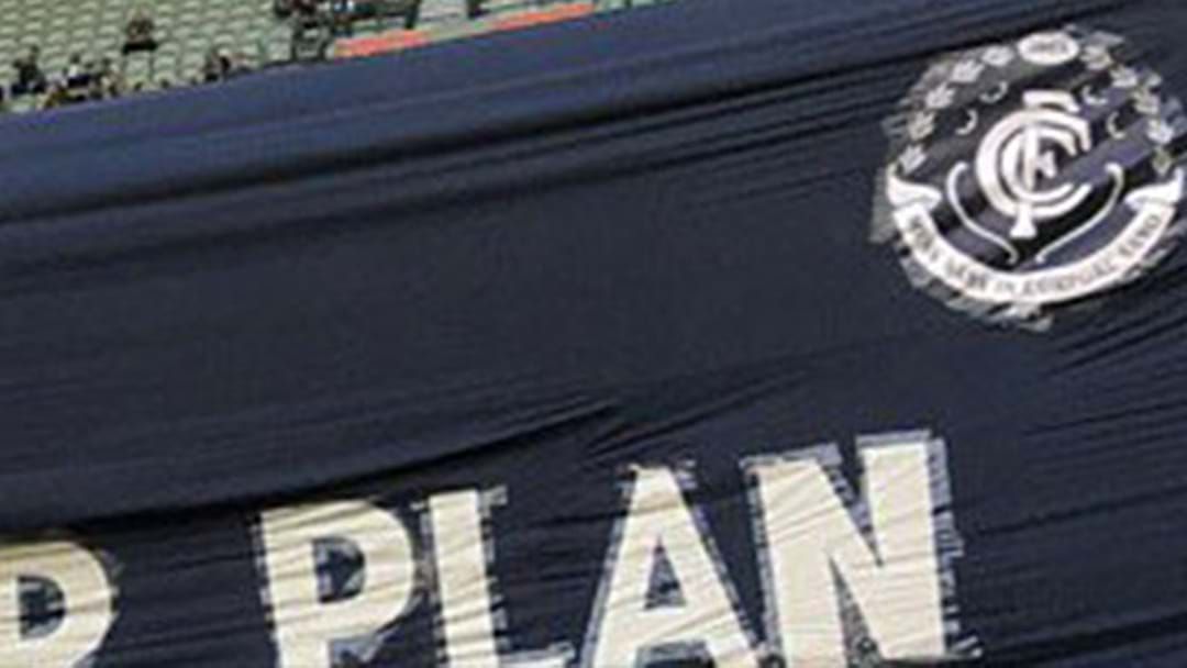 Article heading image for Carlton Have Done Their Own Smart-Arse Banner For Round One