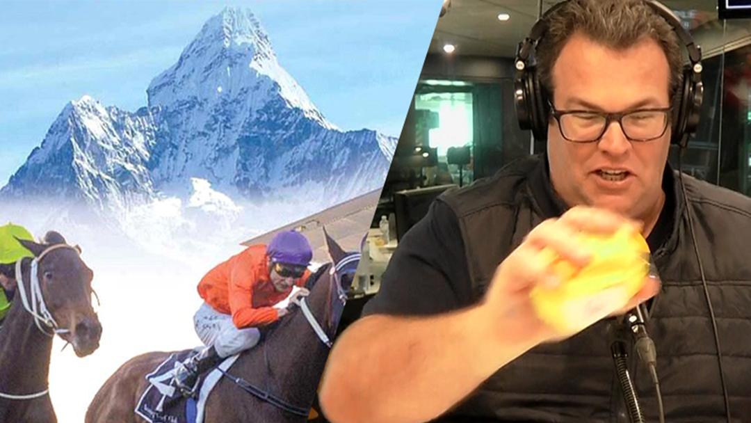 Article heading image for "Psychic Cheeseburgers" | Gus Worland Uses Magical Powers To Pick Everest Trifecta