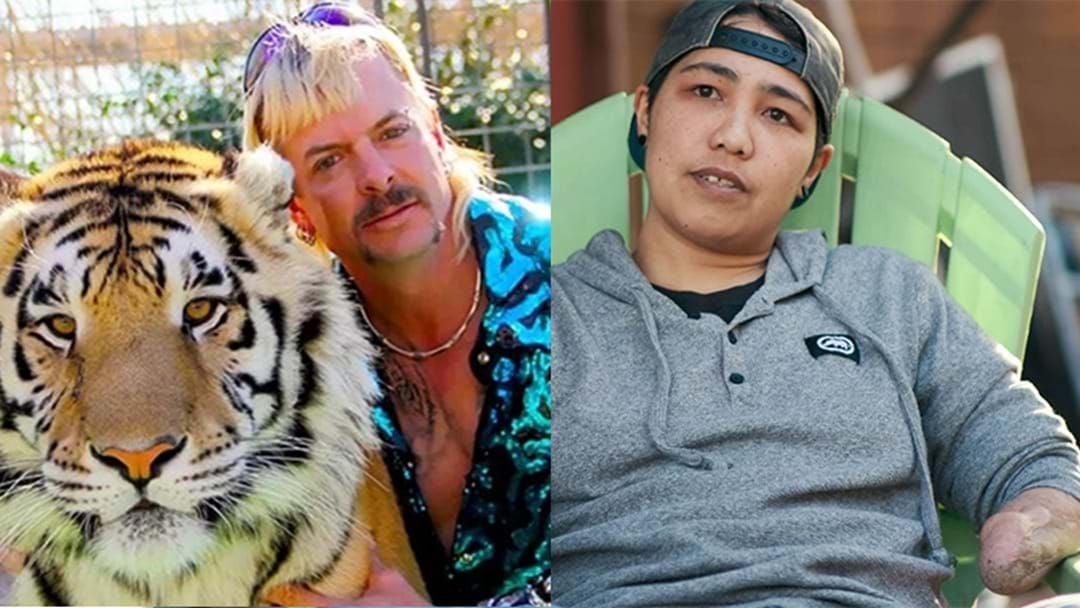 Article heading image for EXCLUSIVE: Tiger King's 'Saff' Opens Up About Joe Exotic's Obsession With Carol Baskin